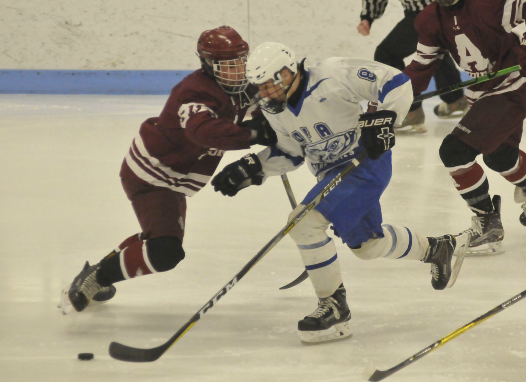 Auburn hockey vs. Ogdensburg Free Academy, NYSPHSAA regionals